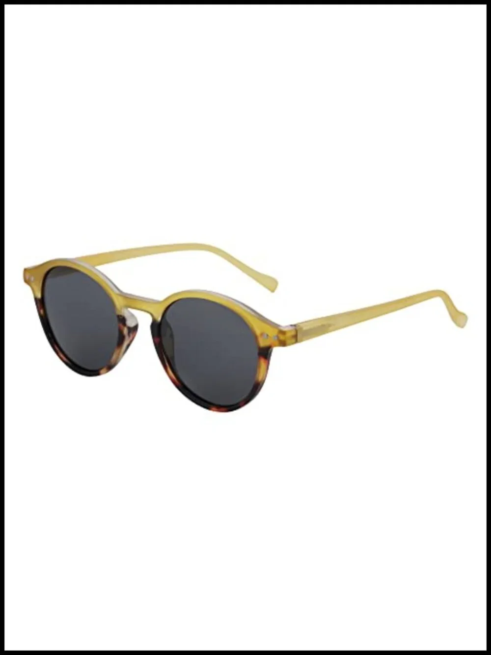 Polarized Round Sunglasses for Men Women Retro Classic TAC Lens
